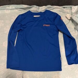 Magellan Outdoors Kids Long Sleeve Blue Rashguard